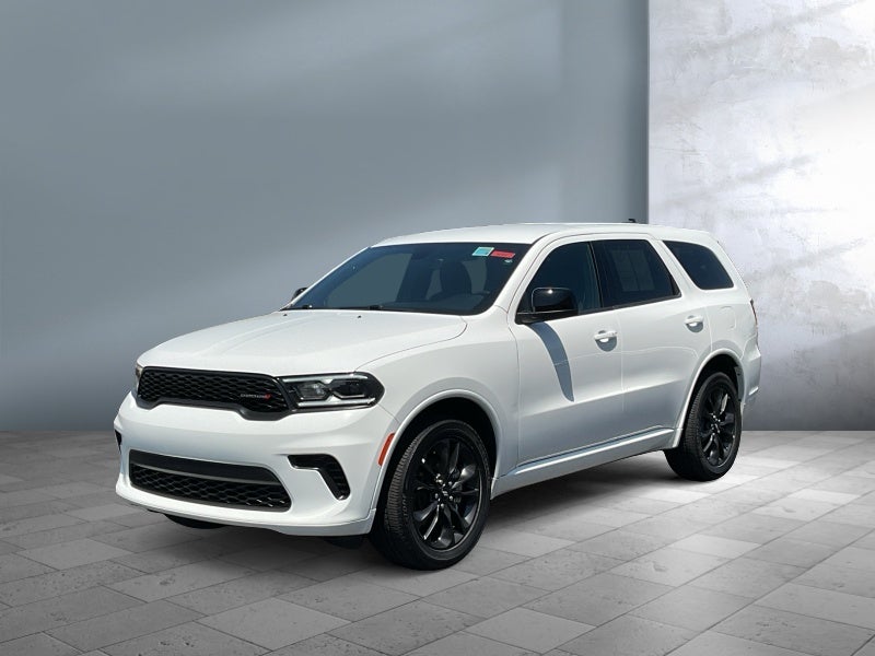 2026 Dodge Durango GT in White Knuckle Clearcoat — front three-quarter view